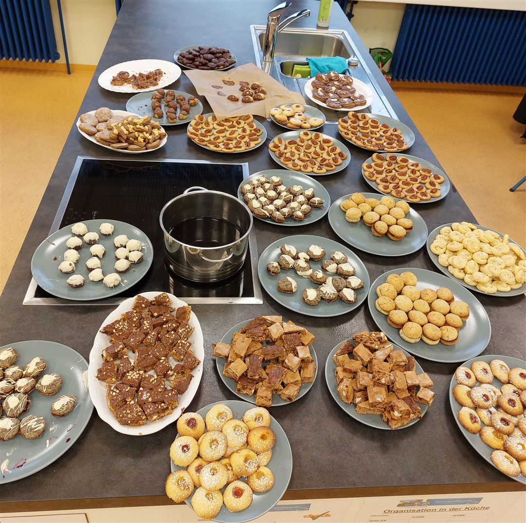 Weihnachtsgebäck Kursfoto